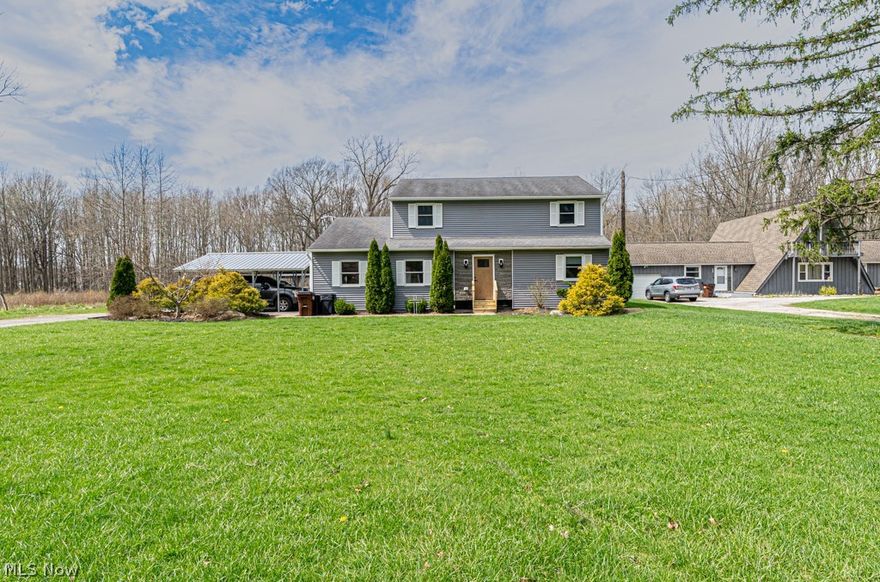 5 bedrooms | 3 full baths | detached mother-in-law suite / guest house | main floor bedroom | in-ground pool | 30x40 pole barn | nearly 2 acres | Midview LSD | fully renovated | Optional income potential buildings

Rare opportunity in the highly desirable Midview Local School District! This beautifully updated property offers space, flexibility, and long-term value with a fully renovated 5-bedroom, 3-bath main home plus a detached 1-bedroom, 1-bath guest house complete with its own full kitchen, living space, separate gas and electric, and private address—perfect for multigenerational living, guests, or rental income potential.

The main home was completely remodeled to the studs in 2019, with additional major upgrades including a 2021 kitchen remodel with Kraft Maid cabinets, new furnace and central air in 2023, new hot water tank in 2023, replacement windows in 2023, new Samsung Bespoke appliances in 2025, and additional 2026 updates to the entry, front door, and downstairs bedroom.

Step outside to your own private retreat featuring an 18x36 in-ground pool installed in 2019, natural gas heater, pergola, and artificial turf added in 2025.

Additional major improvements include a full underground drainage system completed in 2020, 30x40x14 pole barn with 200-amp electric built in 2021, and covered parking added in 2024.

This is the perfect setup for buyers looking for a large updated home with a guest house, pool, storage, workspace, or income-producing potential.