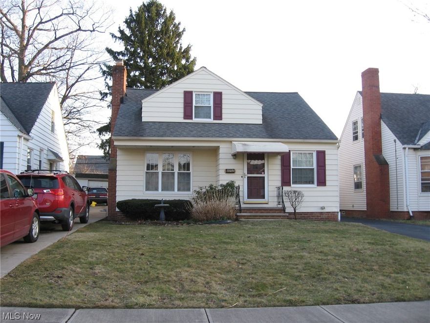 Fantastic 3 bedroom Cape Cod is move in ready. This well maintained home has lots to offer! Inside, the home is bright and neutral. Upon entering, you will find an inviting living room with hardwood floor, a large picture window, and a fireplace. There is a spacious eat-in-kitchen with a newer refrigerator(2023). The main floor has 2 bedrooms with hardwood floors. Upstairs you will find a large third bedroom or bonus room, with so much space that you can get creative with whatever your needs may be. There is a newer hot water tank (2022), furnace & A/C (2022), and windows (2007) The lower level has some built-ins and a newer washer/dryer. All appliances stay with the home. Enjoy cookouts in the large partially fenced in backyard. Close to shopping, downtown and so much more! Best of all the house is POS compliant.