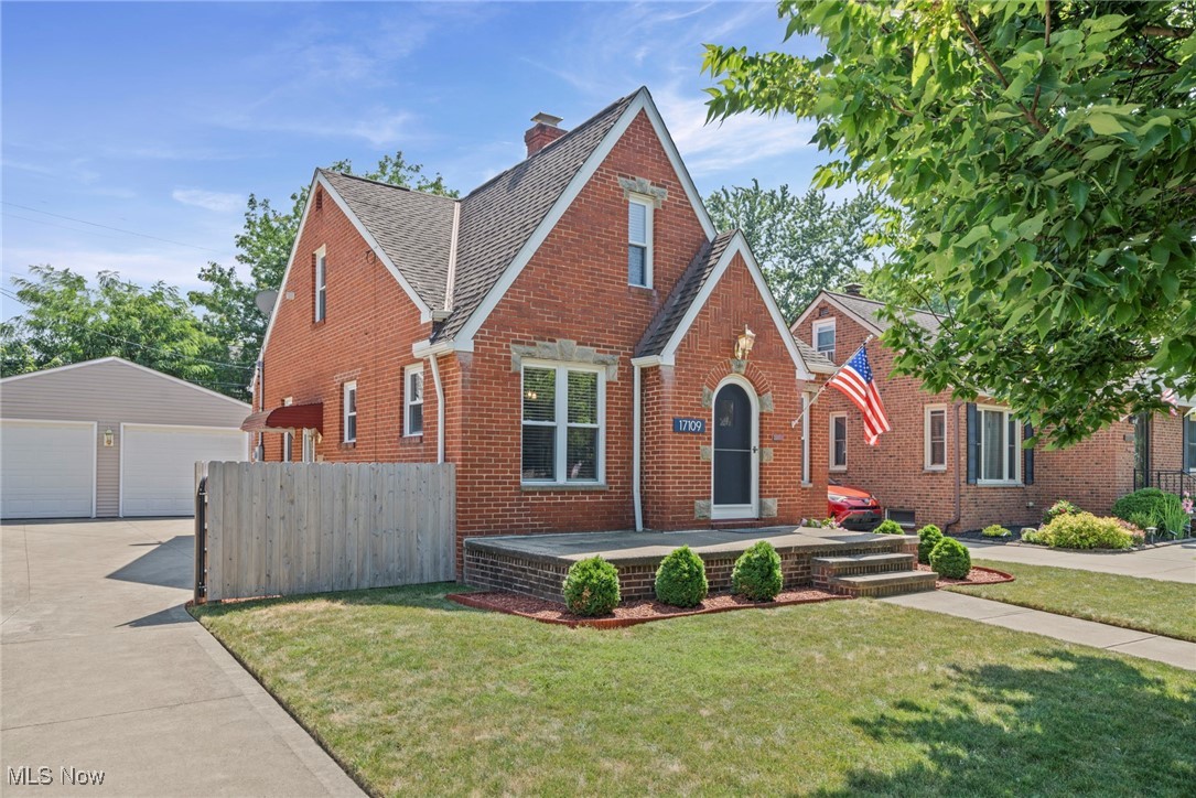 Looking for a turnkey home in one of the CLE's most popular neighborhoods? Well, look no further because there's everything to love in this one! This fabulous brick home in the Kamm's area of Westpark is updated throughout & lovingly maintained. Gleaming hardwood floors throughout the first floor create a warm & inviting ambiance that highlights the charm & character within. The kitchen boasts ceramic tile floors, granite countertops, tile backsplash & stainless steel appliances that are included while the living & dining rooms feature delightful built-ins that will display your favorite collectibles! Two bedrooms & an updated full bath complete the first floor. Upstairs is a generous space ideally suited for the primary bedroom! The carpeted room also features a small bump-out easily turned into a walk-in closet & dressing area. Access to lots of dormer storage can also be found on the 2nd floor. The full basement has glass block windows & a finished, carpeted rec room. You'll also find a full bath with shower stall & the laundry room, both with ceramic tile flooring, on this level. The washer & dryer will also stay. If a garage is important to you, you'll LOVE this one! Oversized with plenty of room for 2 cars plus all the stuff you'll need to store. And the yard is fully fenced with a wood, privacy fence! The neighborhood is quiet, but convenient to Lakewood, downtown Cleveland, Cleveland Hopkins airport & Fairview Hospital. Honestly, what more could you ask for?