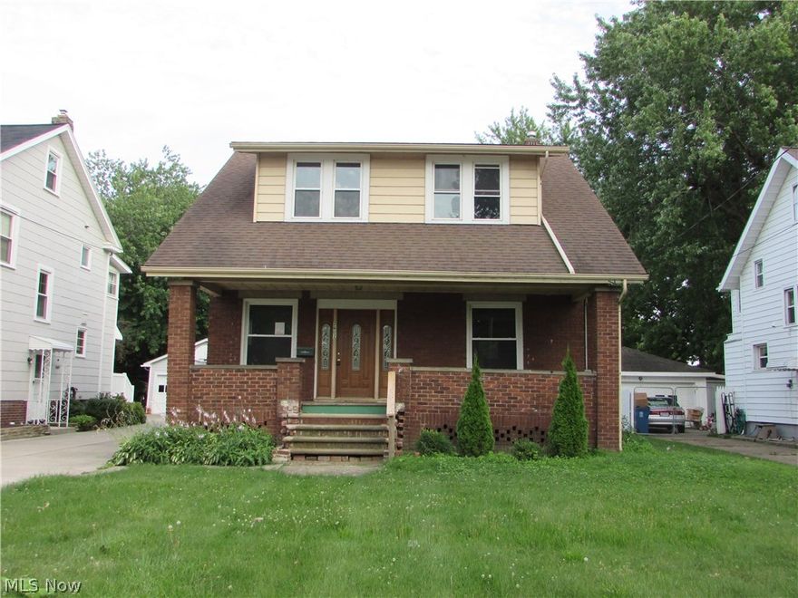 A very nice 3, possible 4, bedroom colonial directly across from the Lake, with amazing lake views.  The large living room has a fireplace, and views of Lake Erie.  The galley kitchen opens to the formal dining room.  A first floor office/den could be a possible 4th bedroom.  The basement has been waterproofed, and other updates include roof, windows, furnace, and more.  A two car garage, front porch, and pantry are just some of the many amenities.