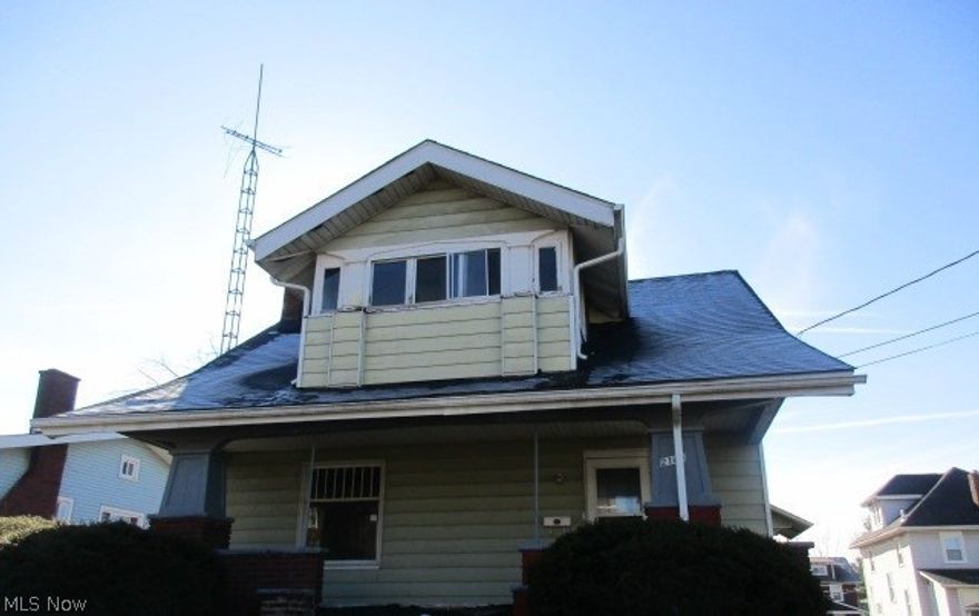 Don't miss this opportunity, 3 bedroom home on corner lot with full bath, covered front porch and rear deck, newer furnace.