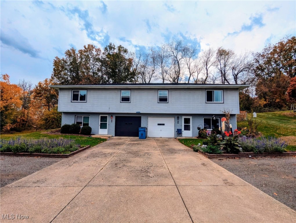 OFFERS DUE BY NOON ON OCT 30TH. Roomy 3 bedroom per side duplex on the south side in Triway Schools. Third bedroom in lower level could be a great family room too! The half bath is in lower level. New windows and one kitchen remodeled. Tenants pay utilities which are separated. Currently on a month to month for each side. New additional parking added and attractive landscaping. Each side has their own fenced back yard area. Great location at the end of the cul-de-sac. Great opportunity to owner occupy one side!