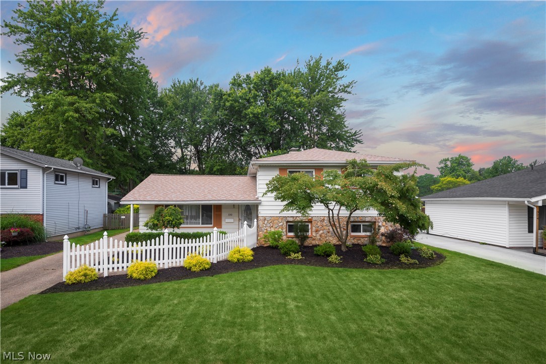 Visit this magnificent split level home situated in the middle of beautiful Berea! The previous owners took meticulous care of this home, and now it can be yours.
What a great place to call home after spending family time outdoors near Coe Lake Park less than 2 miles away, or walking along the trails of the Mill Stream Run Reservation. Berea is also home to Baldwin Wallace College, and many festivals that take place throughout the year.
This home has 3 bedrooms upstairs with a separate, full bathroom. There is a fourth bedroom located in the lower level that can also be used as a private office away from the rest of the house. A large family room can be found on the lower level, (Perfect for movie night!) with a half bath/shower, and a separate laundry room across from it. Photos coming 7/21.
You will love the large lot behind the home as you view it from the comfort of your new sun room, or relax on the newly installed patio. Large trees provide welcoming shade, and an Ami