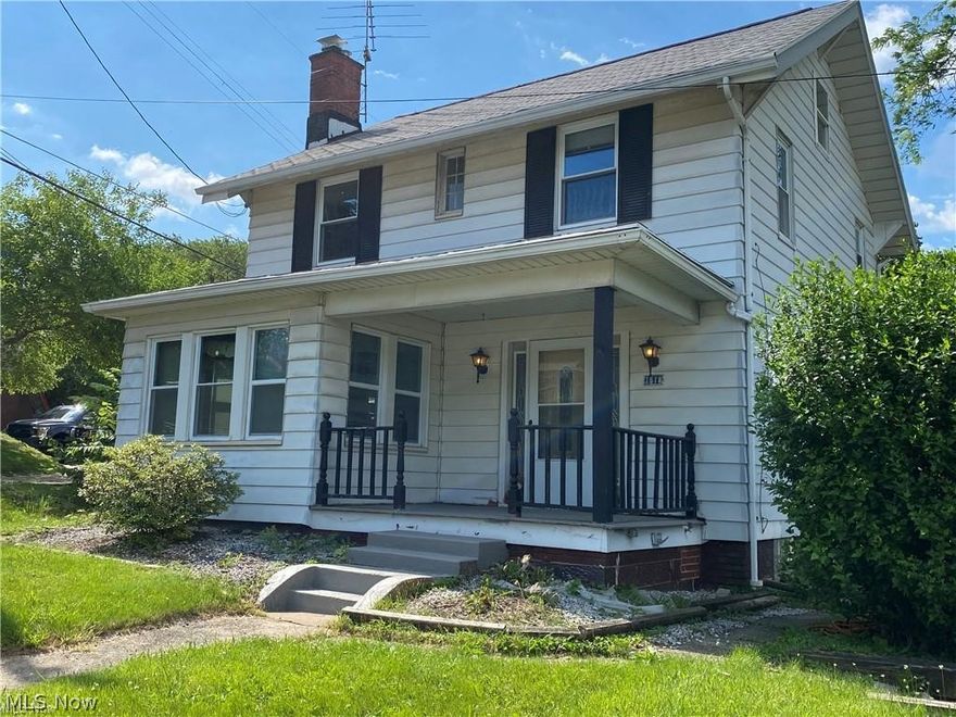 Spacious colonial style home in canton with original features! This home has 3 bedrooms and 1.5 bathrooms. The living room is a great size with a beautiful fireplace! Bedrooms are located upstairs and have original hardwood floors. There is an Eat-in kitchen as well as a formal dining room. The basement is partially finished with a rec room, perfect for additional entertainment space. Sliding glass doors Lead you to a Nice sized deck in the back yard. There is a 2 car detached garage with a paved driveway. Schedule your showing today!