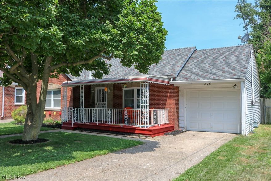 You will never believe the size from the front! An amazing 5 bedroom ranch, that includes an enormous in-law suite. This sprawling brick home has 4 bathrooms, 2 decks, a pool, a shed, and a full privacy fence, located on the a dead end street, that butts up against the park. Private, park like setting within a few short feet from the park! OVER 3,000 SQUARE FEET! The master bedroom features its own private changing room! The attached garage has several storage closets, and a breezeway (aka the mini-garage) is fit for storage and attached to the house! The storage is endless, you won't even need a basement here. This one features a pool and 2 storage sheds. A lovely covered patio welcomes guests. The large kitchen wraps two walls of endless cabinets and counter space. This can be the perfect place to entertain dinner guests. The sun room/all-season room has nature stone flooring, with wall to wall windows and doors. This charming ranch sits right in the heart of Lorain, close to shoppin