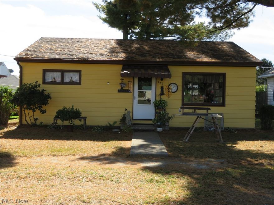 Cute 2 bedroom one bath home that had a long term renter that paid $500 a month. A new furnace was put in in 2013. It has a newer roof, newer wiring, and a 200 amp electric box. A great town to live in with many conveniences to enjoy or a great rental.