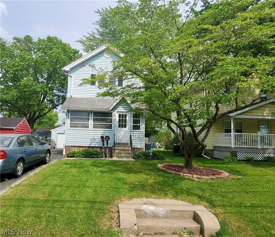 DO NOT MISS! Check out this beautiful, well maintained home on a quiet street in Niles. On the main level you will find an enclosed front porch, the perfect place to kick off your shoes before you enter the living room. In the living room you will notice the coal furnace which is still in good working order as the current owners use it from time to time. Just outside the living room is and extra large dining room with a newer large bay window and a half bath. At the rear of the house is the spacious kitchen with extra large extra deep kitchen cupboards, built in kitchen appliances which stay with the home and a kitchen garden green house window. Right next to the kitchen is the 1st floor laundry room and the back door. On the second story is 3 bedrooms, a full bath and an attic. In the attic the owners have installed a reflective attic tent which is designed to reflect heat up and increase home efficiency and a temperature controlled fan to increase ventilation. Need storage? Outside y