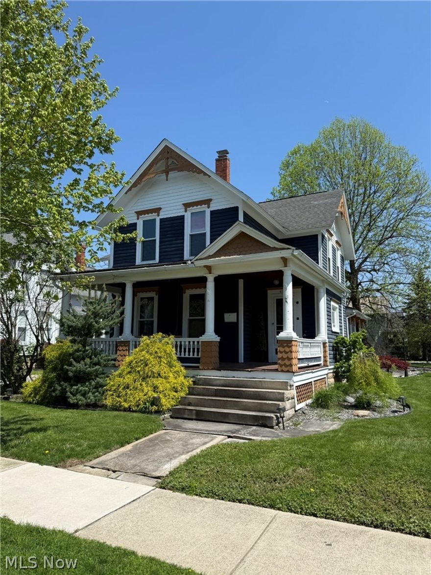 Charming Victorian Home on Corner Lot in the Heart of Amherst
Step into timeless character with this beautiful Victorian home, ideally situated on a corner lot in the heart of Amherst, Ohio. Eligible for historic designation, this property offers classic charm paired with modern livability—all within walking distance to shopping, dining, and entertainment.
The home features three bedrooms upstairs, including access to a private balcony, perfect for morning coffee or evening relaxation. The main level boasts a massive open-concept kitchen and great room, complete with a large island, stainless steel appliances, and a refrigerator that stays—ideal for entertaining and everyday living.
In addition to the central living room, there are two spacious parlors, each with exceptionally large closets, offering flexibility to be used as additional bedrooms, home offices, or sitting rooms.
Outside, enjoy a one-car detached garage and a large backyard, providing ample space for outdoor activities or gardening.
A rare opportunity to own a character-filled home in a prime location—this Victorian is full of potential and charm.