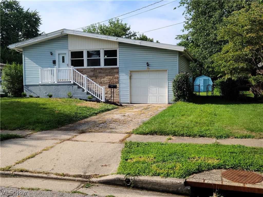951 Winston St Akron OH 44314 is a wonderful & rare 4 bedrooms & 2 full bathrooms home near Nesmith Lake & Park as well as the Towpath Trailhead at Manchester Rd. in the Kenmore area. Large rear fenced yard with shed, portico & enclosed porch. Home just underwent a major remodeling with updated front porch & rail system to the LVT flooring throughout, new kitchen & appliances, updated bathroom remodels and 3 new egress windows for the lower 2 bedrooms. Huge Living Room on the main level plus Bonus Lower Level large Family Room too! Single car garage! High efficient furnace & central air round out this quality home in an area that affords everything from hiking, kayaking, biking, swimming, even stop at the local microbrewery at Magic City Brewery. Easy access to 224, 277, 76 & 77 highways so easy trips to Akron. Canton or Cleveland. Don't miss out, call your favorite real estate agent for your private tour or we will be having an open house during the week to be announced. Applicants mu