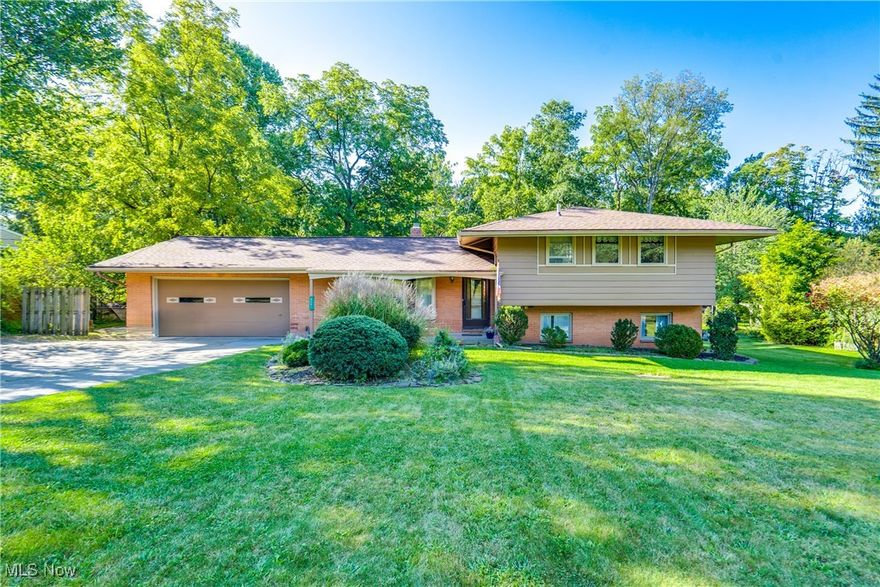 Charming Split-Level in North Royalton – One Owner for 62 Years
Welcome to this well-loved split-level home, offered for the first time in over six decades! Nestled on just under a half-acre, this property offers a peaceful and tranquil setting while still being minutes from major shopping, dining, and interstate access. Located in the award-winning North Royalton City Schools, this home provides both comfort and convenience. Inside, you’ll find the potential for 5 bedrooms or make one room your home office or craft room. Thoughtful updates over the years including a brand-new roof (2024), Trane furnace (2015), new electrical panel, and hot water heater (2021). The kitchen flows into the dining room, both accented by LVT flooring. The second floor is where you will find the full bath and three bedrooms, all with parquet flooring. The washer and dryer are also included with this home for your convenience. This home has great bones on a beautiful lot and it awaits your personal touch to bring it to its full potential. With mostly cosmetic updates needed, it’s the perfect opportunity to customize to your taste. Don’t miss the chance to own this lovingly maintained home with a rare history of single ownership. Schedule your showing today and imagine the possibilities!