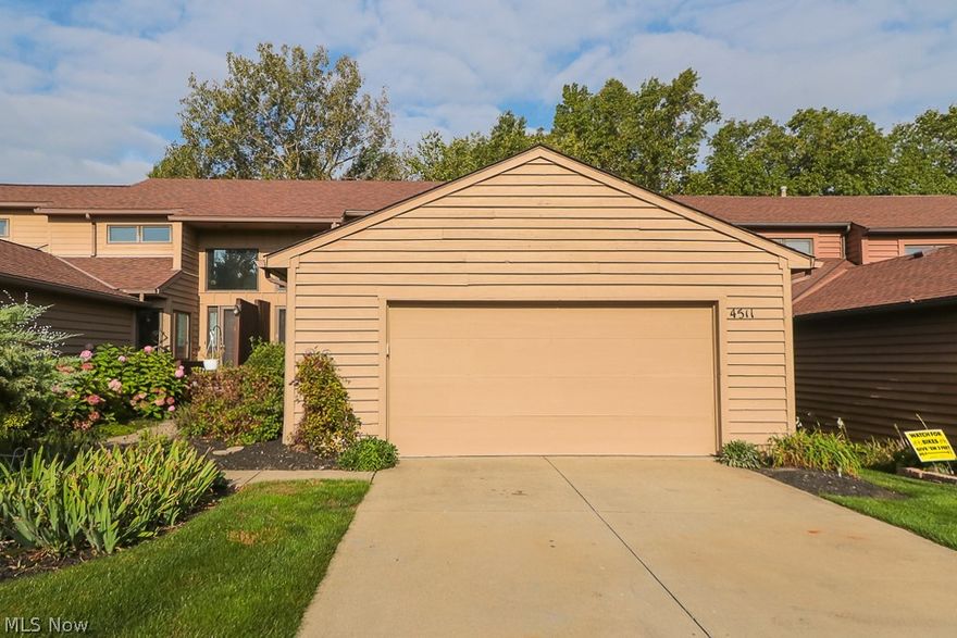 Located in the desirable Amherst school district, this large three level condo overlooks Fox Creek Golf Course.  This condo features 3 bedrooms, 3 full bathrooms, first floor master bedroom, fully finished walk out basement, and a loft.  The walk out basement features a living room, recreation area, wet bar, walk-in closet, full bathroom and its own entrance. This area is private and large enough to be an in law suite. The basement features two sliding glass doors that open to the lower level patio and green space.   On the first floor there are also two sliding glass doors that walk out to the first floor porch, allowing you to enjoy the beautiful view from the comfort of your living room or outdoors on the porch.  This home has been updated with a number of energy efficient features including all new energy efficient windows that come with a 15-year warranty to the buyer through Window Nation, low-flow water efficient toilets on the main floor, low flow water efficient shower heads a