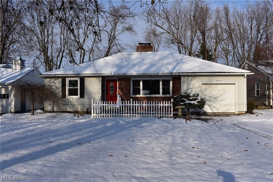 3 bedroom 1 bath ranch located on a deep lot in front of the school! Interior Features Include- Hardwood floors, nice sized bedrooms, updated bath and kitchen, fireplace, Dining area, full basement that is partially finished, also a bathroom in the basement, updates throughout! Exterior features include: 1 car garage, paved drive, fenced in back yard, very nice storage shed, patio area and More!! Case number: 412-675349 HUD homes are sold AS-IS.