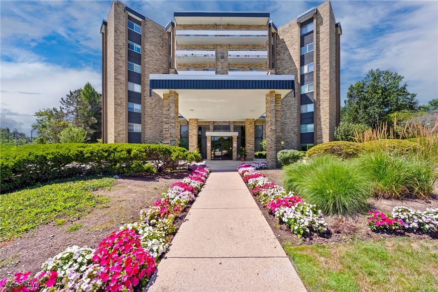 Location, Location, Location — and Amenities Galore at Acacia on the Green!
This expansive second-floor condo offers over 2,100 square feet of comfortable living space. Enjoy the convenience of a built-in bar and generous custom closet storage throughout. Sunlight pours in from every angle, and with two private balconies, you can take in the view wherever you choose to relax.

The primary suite features an updated bath with a walk-in shower, and both bedrooms include spacious walk-in closets. Need a third bedroom? The den/office is perfectly suited for that use and even includes its own closet. The eat-in kitchen offers a charming breakfast bar with a window view—perfect for morning coffee or casual meals.

This extra-large corner unit is ideally located near a secondary elevator for added convenience. The community offers a wealth of amenities, including a fitness center, swimming pool, tennis courts, and a social room—ideal for entertaining indoors or outdoors.

Acacia on the Green sits beside the scenic Acacia Reservation of the Cleveland Metroparks and is just minutes from Beachwood Place Mall, LaPlace, Legacy Village, the post office, and freeway access.

Your dream condo is ready for your personal touches—come tour and make it your new home!