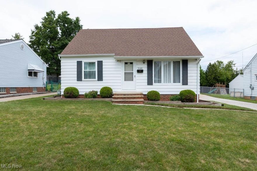 Welcome to this newly renovated 3-bedroom, 1.5-bath, bungalow, on a quiet street in Parma.  This clean home features original hardwood floors throughout the first floor and new vinyl floors in the kitchen, landing, and stairs entering the basement.  Improvements include water heater 2024, sump pump 2025, garage gutters 2025, garage roof 2022, garage door 2021, kitchen sink, counter, and flooring in 2025. Centurally located just minutes from RT77 and I480.