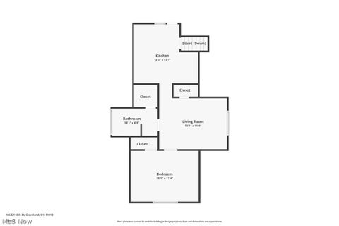 Tiny photo for 406 E 148th Street, Cleveland, OH 44110 (MLS # 5241773)