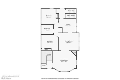 Tiny photo for 406 E 148th Street, Cleveland, OH 44110 (MLS # 5241773)