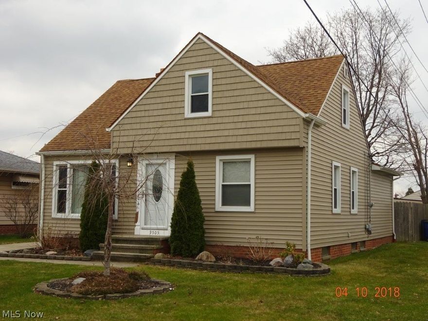 Completely remodeled 3 bedroom 1 full and 2 half baths. Gourmet kitchen addition with granite, newer cabinets, breakfast bar, new flooring, all new stainless steel appliances (being delivered 4/23), under cabinet lighting, glass tile backsplash, recessed lighting. Large picture window overlooking fenced in back yard (glass on order being delivered) First floor laundry room. Open office space . All new wood flooring throughout first floor.  1/2 bath up has ceramic tile. main bathroom with jetted tub, all remodeled. Basement with carpeting shower and commode. Newer concrete driveway. Wood privacy fenced yard. New in the past 5 years include: roof, siding,  exterior doors, windows, freshly painted, interior doors, hardware, garage doors, Full bath, furnace, C/A, Hot Water Tank, electrical box, new carpeting on second and all new flooring. Hurry, Hurry!