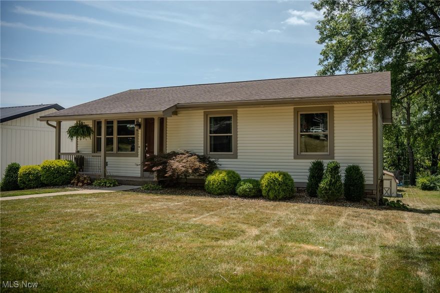 ONLINE AUCTION BEGINS ENDING SEPT. 10TH AT 6:00 PM- Welcome to 1330 Gotthard St SW, Sugarcreek, OH – a meticulously maintained gem offering 3 bedrooms, 1.5 bathrooms, and 1,268 square feet of inviting living space. Step into the welcoming living room with newly installed vinyl plank flooring, adjacent to the kitchen and dining area with easy access to a composite deck, perfect for outdoor dining and relaxation. Down the hallway, you’ll find a full bathroom and three bedrooms, including a master bedroom with an attached half bathroom. The lower level boasts a fully finished living room/den area, along with the utility and laundry room, and a convenient 1-car attached garage. Nestled on a 0.24-acre lot, the expansive backyard is perfect for entertaining guests or letting your pets roam freely. It features a cozy patio area underneath the deck and a storage shed that complements the home’s colors. The chain-link fence at the backside of the property includes a gate leading directly to Cherry Ridge Park, making it easy to enjoy the park's amenities. This home has been updated with essential features, including Provia windows and doors, ensuring energy efficiency and added comfort. This home is fully move-in ready and will be a rare find in Sugarcreek! OPEN HOUSE: AUG. 29TH FROM 4-6 PM.