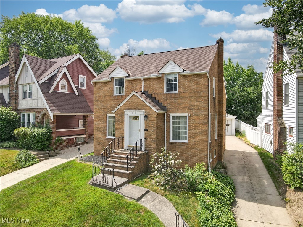 Welcome to this beautifully well-maintained, move-in-ready, and spacious home. Offering features for comfort and character are hardwood floors and a whole-house water filtration system, two wood-burning fireplaces, a finished basement, and a dedicated laundry room with Nature Stone flooring. The 2.5 garage includes durable epoxy flooring, and enjoy the 3-seasons room with a portable fireplace offers year-round comfort. Recent upgrades include new windows and gutter guards for added convenience. Located just minutes from University Heights Shopping Center with retail, dining, and entertainment options, and close to major highways for easy commuting. Although the driveway has a slight incline, it has not posed any issues during the winter months. According to the seller, it has always been easily manageable, even in snowy conditions." A perfect blend of charm, functionality, and location!