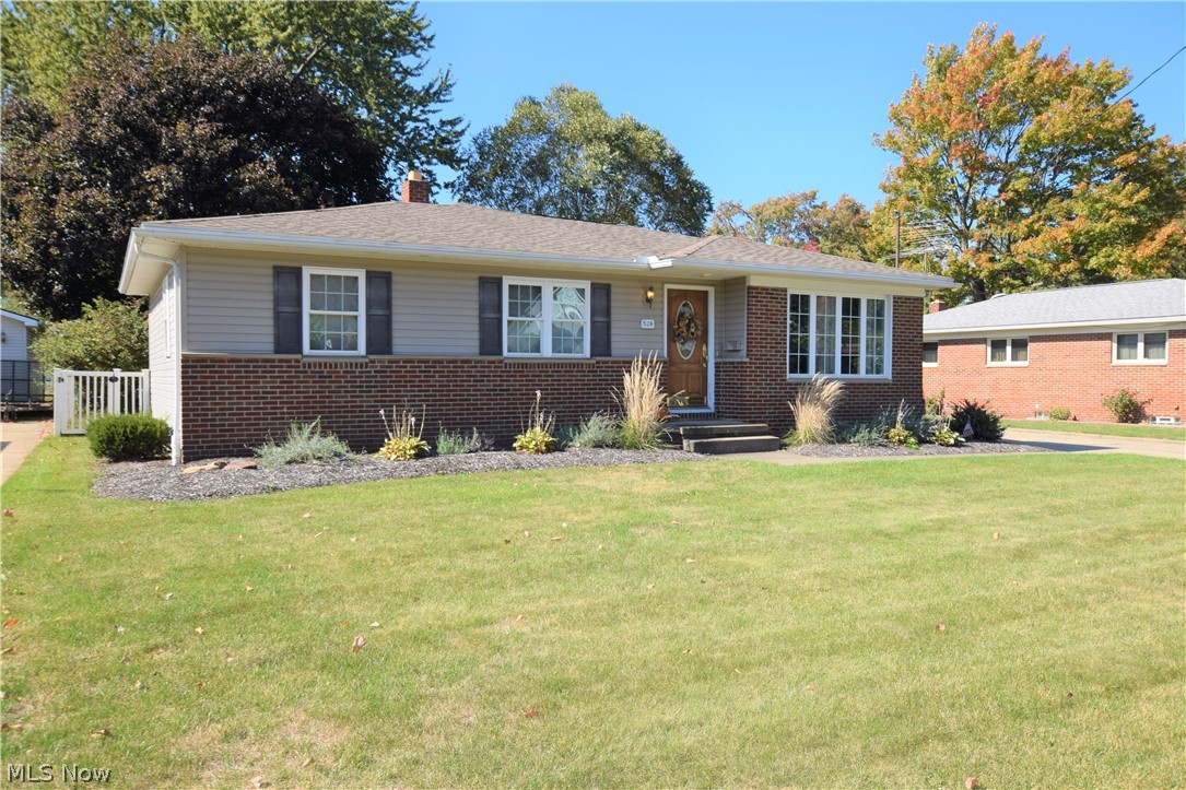 Welcome to 528 Hilbish Avenue in Akron! This 3-bedroom, 3-bathroom ranch is beautiful from the inside out. Large living room with sliding glass door leading to the covered back porch. Kitchen has plenty of cabinets, making storage for your kitchenware and small appliances a breeze. Huge dining room with gorgeous hardwood floors. Partially finished basement has a bonus living room area, fourth bedroom, full bathroom, and a kitchen area complete with a stove, fridge, cabinets and a counter! Fenced-in backyard has a large covered porch. Home has detached two-car garage with a spacious storage shed attached. Don’t let this stunning home get away!
