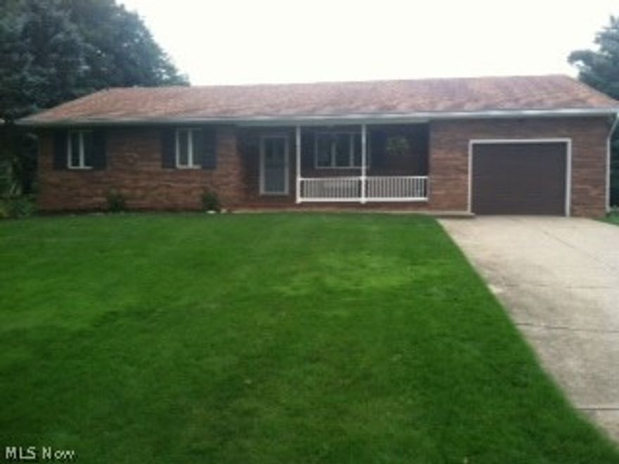 Well maintained brick ranch.  Recent updates includes tile flooring and granite countertops in kitchen, newer baths, new workshop track door, deck and patio improvements.  24 x 48  pole barn constructed in 2000.  All appliances newer and negotiable.