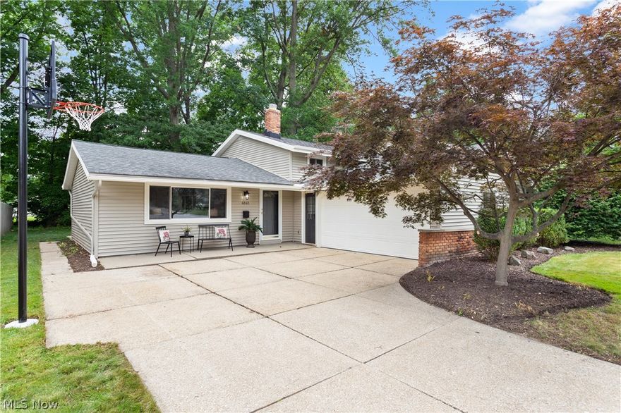 You Can Start Planning the House Warming Party! This Home Has Been Professionally Remodeled From Top To Bottom! Walk Into A Bright and Open Concept Living Space With Vaulted Ceilings and Skylights. A Sliding Glass Door Leads To the Back Yard and A Concrete Patio Where You Can Enjoy the Shade Of Beautiful Old Growth Trees. Upstairs Are Three Bedrooms and A Full Bath With Ceramic Tile. The Family Room, Which Also Walks Out To the Back Yard, Has A Wood Burning Fireplace and Is Right Off the Newly Designed Laundry Room and Second Full Bath. If You Are Looking For A Move In Ready Home In A Sought After Street In Fairview Park, This Is It!