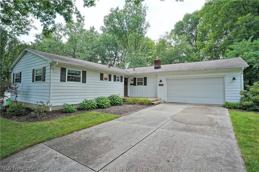 Beautifully fully renovated ranch home in a prime location in Stow! All the flooring is new and uniform in EVERY room, and it's the easily maintainable luxury vinyl plank. The foyer is welcoming and has great closet space and room for some decorative furniture to welcome guests. The large kitchen is complete with granite counter tops, all soft close cabinets and drawers, with today's modern and sleek look. There is plenty of counter space and  flexible work space in the newly designed kitchen, completed by a large pantry, and stainless steel newer appliances, that stay with the home. There is a super big great room with high vaulted ceilings ( an added addition) off the kitchen with a sliding door to the deck, and a palladium window that lets in a lot of natural light. This home is dressed in warm soft colors in every room, it's very inviting. There are three nice sized bedroom and two full bathrooms. The main hallway/guest bathroom and master bathroom have been  fully remodeled with s