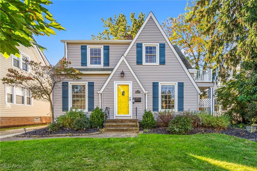 Welcome home to this beautiful Colonial home featuring 3 spacious bedrooms and 2 full baths,
nestled in a quiet, family-friendly neighborhood in sought-after Rocky River. With thoughtful updates
throughout and inviting indoor and outdoor spaces, this home offers the perfect blend of classic charm
and modern convenience.  Step inside to discover a sunlit, updated kitchen with sleek quartz countertops, newer windows, and
hardwood floors throughout the upper level. The fully finished basement provides a cozy family room —
perfect for movie nights or game days.  Enjoy your morning coffee on the private outdoor breakfast nook off the master bedroom, or entertain guests on the large backyard deck overlooking a fenced-in yard. A covered side porch adds to the
home's classic curb appeal, while a spacious 2-car garage ensures plenty of storage.  Located within walking distance to Rocky River Library and Middle School, and just 15 minutes to Downtown Cleveland and 20 minutes to University Circle, this home offers unbeatable access to both local amenities and city life.  Don’t miss your chance to own this gem in one of the West Side’s most desirable communities!