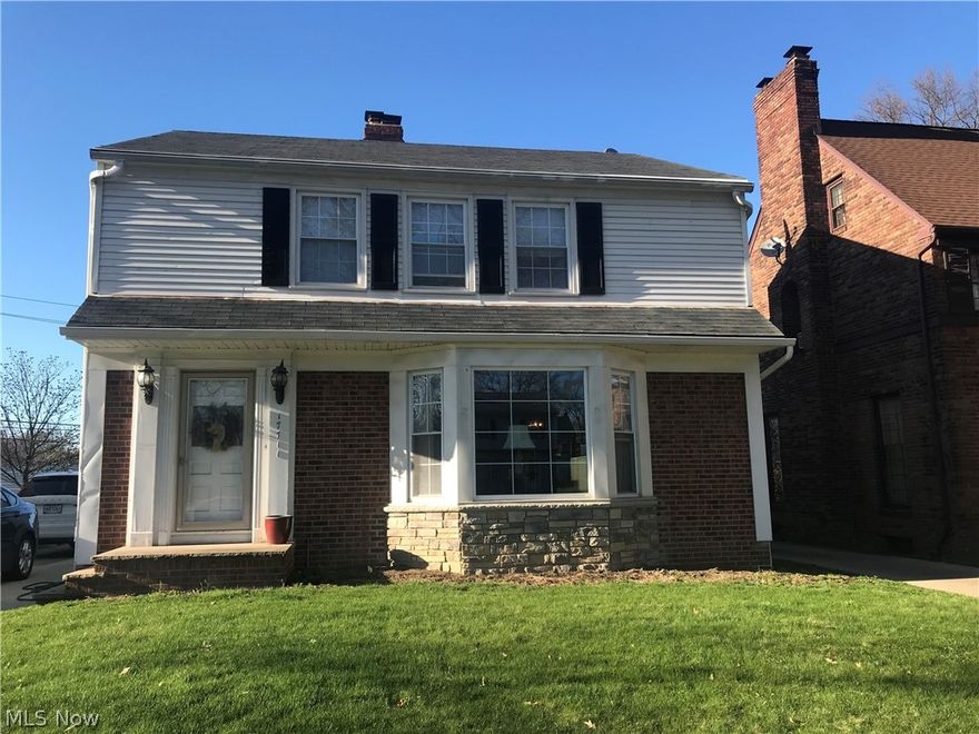 Beautifully updated colonial with 3 bedrooms and 2.5 bathrooms.  This home boasts an extra-large living room with a large bay window, wood floors, wood-burning fireplace and molding.  Four seasons room off the dining room with 3 walls of picture windows that overlook treelined yard.  Eat-in kitchen with newer cabinets, a picture window, dishwasher, large pantry and ceramic tile floors. A half-bath is located on the 1st floor with new ceramic tile and vanity.  The second floor has two extra-large bedrooms with the master bedroom at 17x14 and the second bedroom at 17x11.  The second bedroom has an attached bathroom with marble floors and a full shower.  The second floor also has an additional full bathroom with new ceramic tile floors, vanity and extra-large linen closet.  The third bedroom has access to the third floor which has a large open space.  Great for a rec room, office or walk in closet.  The basement has a finished rec room and utility room with ample storage.  An extra deep f
