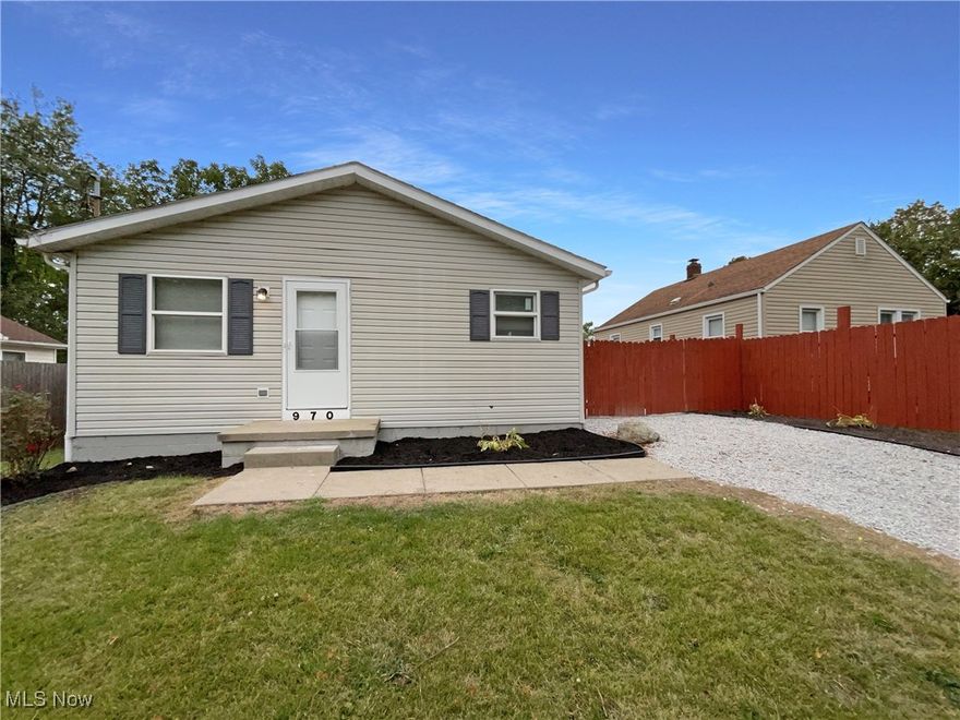 Welcome to this beautifully updated 3 bedroom ranch home. The interior boasts fresh neutral paint, creating a calming and inviting feel. The kitchen is equipped with new appliances, ready for your culinary adventures.The primary bathroom is a haven of relaxation with double sinks for your convenience. New flooring throughout the home adds a touch of modern. This home is a perfect blend of comfort and style, ready for you to make it your own.. Included 100-Day Home Warranty with buyer activation