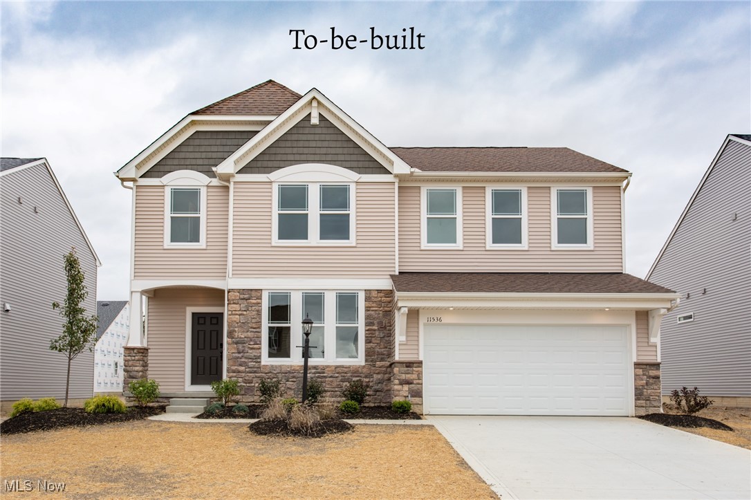 Drees Homes Ashton floorplan. This home is to be built to customer specifications. Photo for illustration purposes.