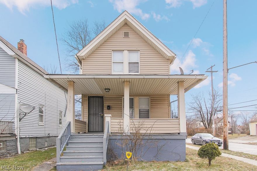 Quaint two bedroom Cape Cod on a corner lot. On the main floor you'll find an eat in kitchen, mud room and family room for entertaining. Upstairs are the two spacious bedrooms and the full bath. Hardwood floors throughout majority of the home. Great investment opportunity with numerous updates throughout. In 2018/2019 a brand new furnace was installed, as well as a brand new hot water tank. Updated electrical and plumbing. Numerous new doors and windows throughout Spacious basement with plenty of room for storage. Glass block windows for added security. Current tenant pays all utilities, takes care of lawn maintenance and has occupied for 2 years, at $658 per month.  Grab this one before its gone!