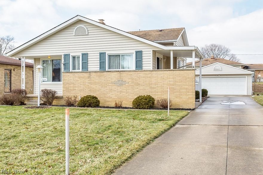 Move in and enjoy this lovingly maintained 4 level split! The floor plan is sure to please! The updated eat-in kitchen is a cook’s delight! There’s plenty of custom cabinets & lots of prep space! All the appliances stay! The kitchen is steps away from the spacious living rm & dining rm. This lends great flow for entertaining.  Level 2 boasts a huge family rm, cozy home office space & an updated full bath! There’s also separate entrance on this level.  The 1st level features the basement & utility rm. The washer & dryer stay!  This level boasts tons of extra storage space & loads of shelving! Retire to the master bedrm w “his & hers” closets, & beaut. hardwood floors. There are 2 nice sized bedrms w ample closet space & an updated full bath that complete the 4th level! There are also 2 attic spaces for extra storage!  There are hardwood floors in the bedrooms/living Rm/dining Rm & stairs leading to 4th level (under carpet). Enjoy relaxing outdoors in the warmer months under the covered