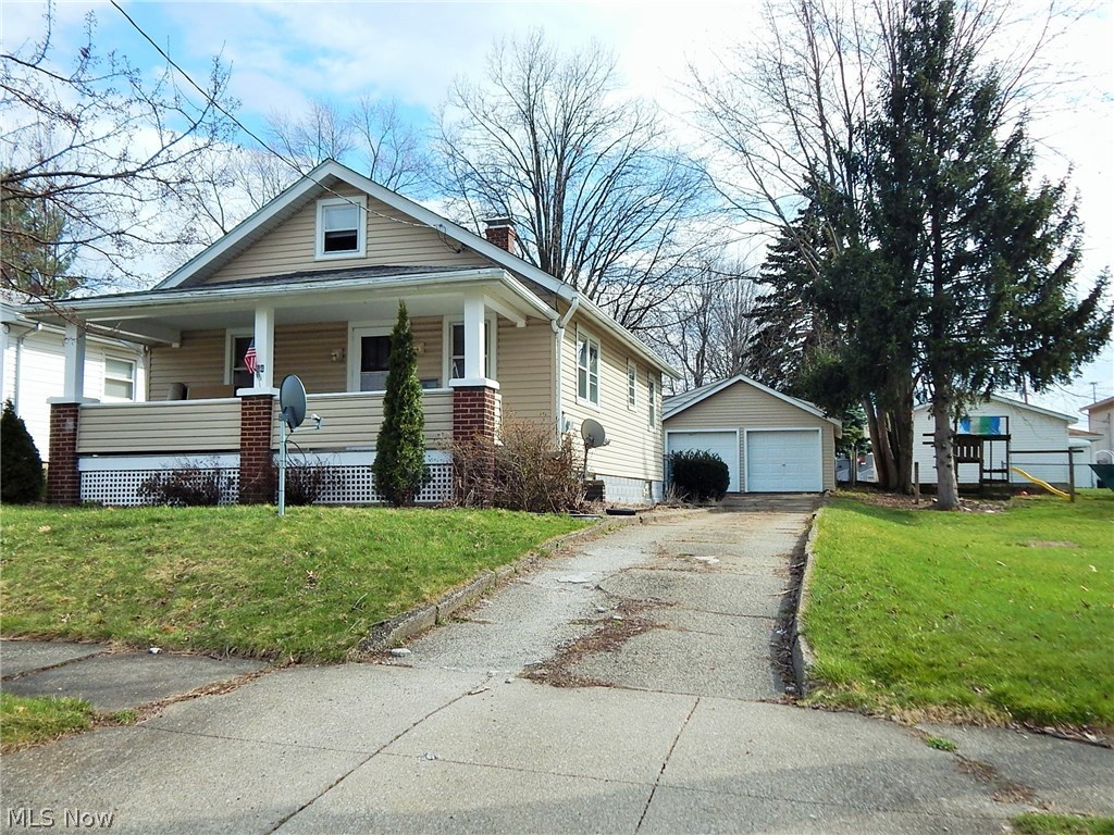 Don't miss out on this cozy bungalow available for rent in Firestone Park! 2 spacious bedrooms with a newly updated bathroom all on the main floor. The kitchen has an open floor plan with an eat in dining room. Full, unfinished basement with laundry hook-up. Fenced in backyard with a detached 2 car garage. Call to schedule your viewing today! Pets considered on a case by case basis for well qualified applicants with an additional monthly pet rent. All adult applicants must apply online. $35 application fee per adult applicant. No Section 8.
