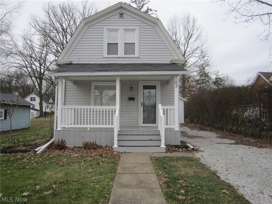 Check out this completely updated two bedroom, one bath home located in Rittman in beautiful Wayne County. Updated kitchen with ceramic floors and very open with large dining area. New furnace and A/C in September of 2019. Two bedrooms upstairs, along with a completely remodeled bathroom. Large yard, one car detached garage. Walking distance to downtown area.