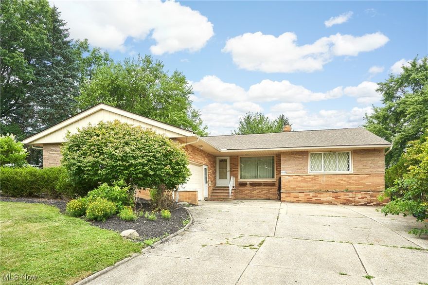 Welcome to 5552 Briarcliff Dr in Garfield Heights! This solid 2-bedroom, 2-bathroom brick ranch offers over 1,700 sq ft of living space and is conveniently located near everything you need. Step inside to a large living room, spacious bedrooms, and a kitchen with plenty of cabinet and counter space. Just off the kitchen, you’ll find an awesome bonus room featuring a cozy fireplace—perfect for relaxing or entertaining. The home also includes a 2-car attached garage for added convenience. New roof and gutters installed October 2025! Don’t miss your chance to see this one—schedule your private showing today!