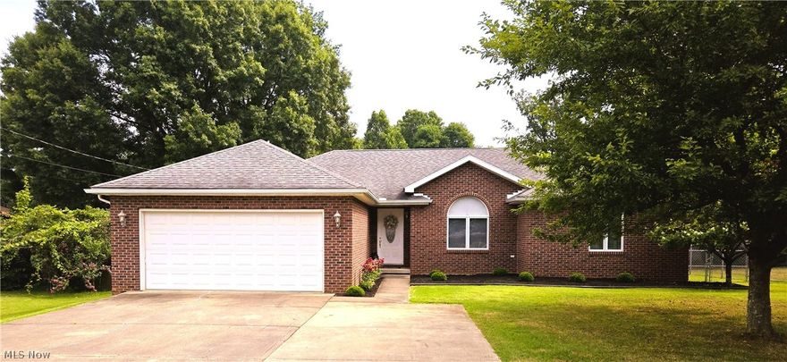 Ready for the next chapter of new beginnings or downsizing. This all brick ranch has great space for easy living.  Each living space is roomy and functional with several ceiling heights. There is nice open space in great room with gas fireplace featuring a decorative mantel.  Great room is centrally located, provides open access to kitchen and dining area with two exterior access points to the rear of home and offers a nice bay window area featuring white plantation shutters. Enjoy the privacy of the master en suite located in wing of home separate from the additional two bedrooms. Kitchen is open to the dining area which opens to a roomy 12x12-3 season room also having access to the private rear yard. The laundry is very functional providing large closet and built in ironing board, houses the Manobloc water system and has access to the 21x29 2 car garage with storage and in addition the extra wide driveway area easily accommodates 3 vehicles.  There is minimal exterior maintenance required for this all brick beauty, located at the end of a dead end street in Williamstown school district and just minutes from shopping, restaurants and more.  Call me for inquiries and to set up a tour of this move in ready home...