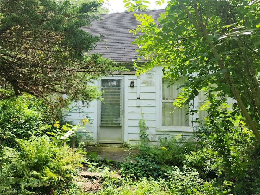 Investment opportunity on this beautiful 3.66 acre lot. Home needs a lot of work and basement is wet and moldy. AS-IS.