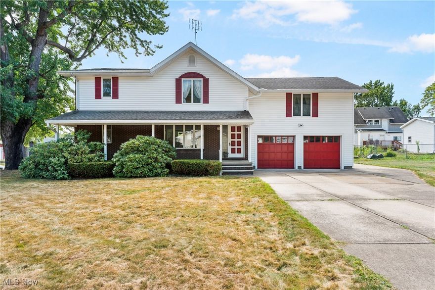 Make Offer!!! 
Nestled on a spacious corner lot, this impressive residence offers ample yard space perfect for outdoor activities and entertaining. Step inside to discover a thoughtfully designed layout featuring a possible first-floor bedroom and a half bath, ideal for guests or multi-generational living. The inviting dining room flows seamlessly into the well-appointed kitchen, making mealtime a breeze. Upstairs, you’ll find three generously sized bedrooms, each boasting abundant closet space to accommodate all your storage needs. An additional full bath on this level ensures comfort and convenience for family and guests alike. With its blend of over 2,000 sq ft. of spacious living space and functional design, this home is perfect for those seeking both comfort and style.