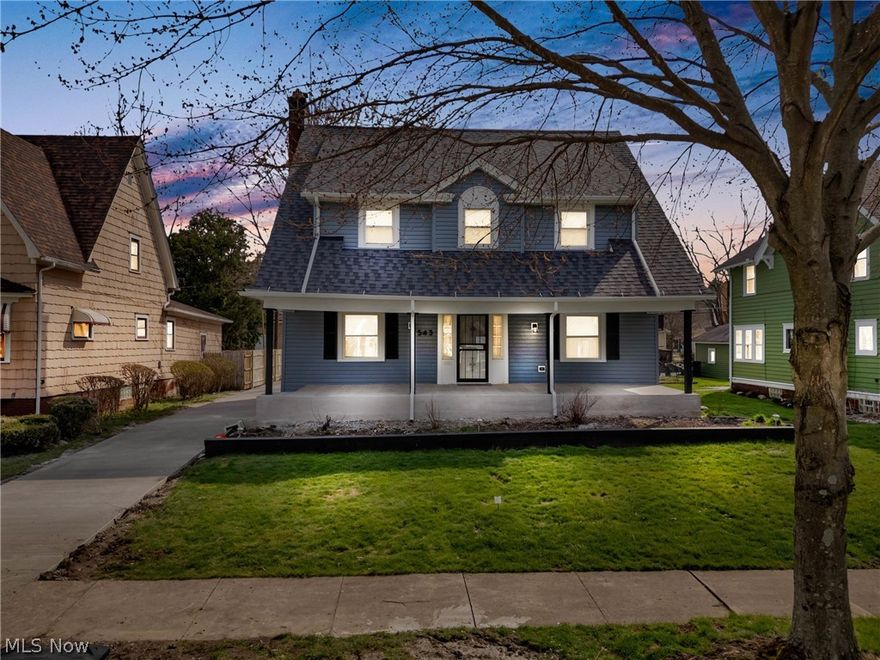 Beautiful traditional home featuring a classic floor plan with rich natural woodwork and elegant crown molding throughout. This charming colonial has been thoughtfully updated while maintaining its original character. Recent improvements include a newer boiler, updated windows, all new flooring, modern lighting, and refreshed countertops.  Fresh paint throughout makes this home truly move-in ready.
The exterior has been enhanced with a brand-new poured concrete driveway, a new concrete garage pad, and a spacious covered front porch—perfect for relaxing.
Ideally located near Highland Square, one of Akron’s most vibrant and sought-after neighborhoods. Enjoy close proximity to local restaurants, coffee shops, boutique shopping, and a lively arts and music scene. The home offers easy access to downtown Akron, major highways, and nearby employers—making commuting a breeze.

This home offers the perfect blend of character, updates, and location.