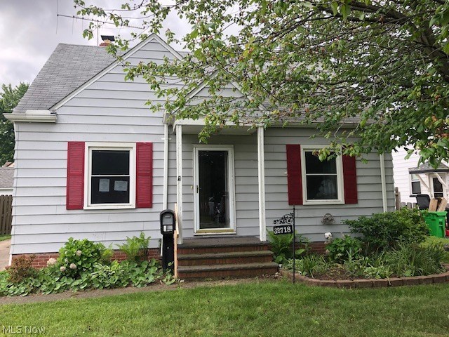 Well maintained and updated 3 bedroom cape cod home ready for it's new owner! The kitchen and bathrooms have been recently updated. This home has a partially finished basement and a two car detached garage. Don't miss this one! Property is HUD owned and is being sold "As-Is" without any guarantee or warranty by seller. Please visit SageAcq and HudHomeStore websites for more info and property disclosure data (like LBP, PCR, Radon, Mold, etc)! **Note: Buyer to assume any and all Point of Sale (POS) violations. If seller does not reimburse listing brokerage for cost of POS then buyer will do so as part of closing.
