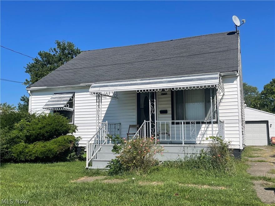 Welcome to 1537 Lehigh Ave.  Located on Lorain's East side this 3 bed 1 bath has over 1400 sf of living space. Vinyl siding, Large 2 car detached garage, and beautiful back yard.  Call today to schedule an appointment.