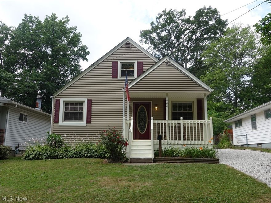 Updated and as cute as they come!  Spacious living room with heated flooring! Updated full bath plus half bath(2020), updated kitchen with Kraftmaid soft close cabinets and quartz counter tops (2012).  First floor bedroom plus 2 others on the second floor.  Other updates include furnace (2019), hot water tank (2017) and partially waterproofed basement (2020). Enjoy the seasons on your front porch.  Home warranty offered for peace of mind.  Nice shed for additional storage.