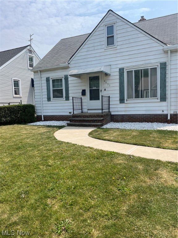 Welcome to this charming cape cod home. This home features 3 bedrooms 2 full baths. Finished Basement( Tv and fire place) included. This home also features a loft room that can be turned into a 4th bedroom or an office if needed. Renovations includes, Kitchen remodel with granite counter tops, New cabinets and all newer appliances (2022). Full Bathroom added to basement in (2020), Laundry room added in (2020), finished basement in (2020). Driveway was done in (2019) along with a rebuild on front steps. Chimney was also rebuilt in (2019). Garage siding and roof was done in (2022). Private Fence was installed in (2021). Hot water Tank Installed in (2020). Most of Electrical updated in the home.This home is perfectly located with just minutes from the highway, hospital and shopping center. All appliances included. Schedule your showing Today.