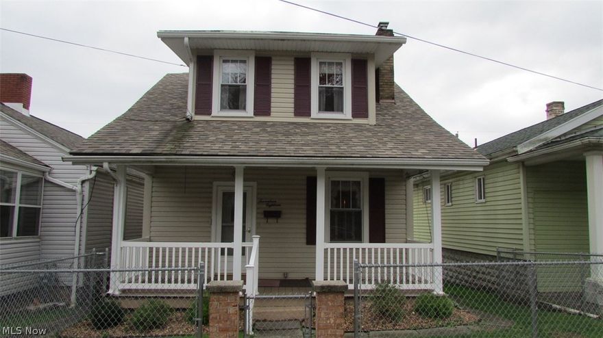 Perfectly priced Cute Two bedroom bungalow with many newer updates. Including roof 2011, siding 2015, porch, railings and landscaping 2016, windows 2012 and a fenced in yard was added in 2013. One car detached garage included. Call for your showing! Won't last long!!!