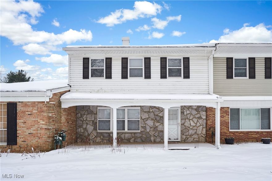 Welcome to 2159 Beechtree Drive, a delightful 3-bedroom, 2.5-bathroom Townhouse located in the desirable Green Local School District. This bright and airy home offers 1,680 square feet of comfortable living space, The living room features a gas-burning fireplace, creating a cozy and inviting atmosphere. The kitchen boasts soft-close cabinets, stainless steel appliances, granite countertops, an undermount sink, breakfast bar and a pantry for extra storage. A sizeable dining area boasting ceramic tile flooring, could also double as a family that is open to the kitchen. The spacious primary bedroom includes separate his-and-her sinks, dressing areas, and walk-in closets. The second largest bedroom has both a double closet and a walk-in closet, while the third bedroom features a double closet. Enjoy the large private brick patio area, perfect for outdoor entertaining. A double car garage has been drywalled and is perfect for storing outdoor items.  Just a short walk to the clubhouse, pool, playground and exercise room, there is something for everyone to enjoy. A great location, this Townhouse is close to local schools, parks, shopping, and dining options. Don't miss out on this incredible opportunity. Schedule a showing today and make this your new home.