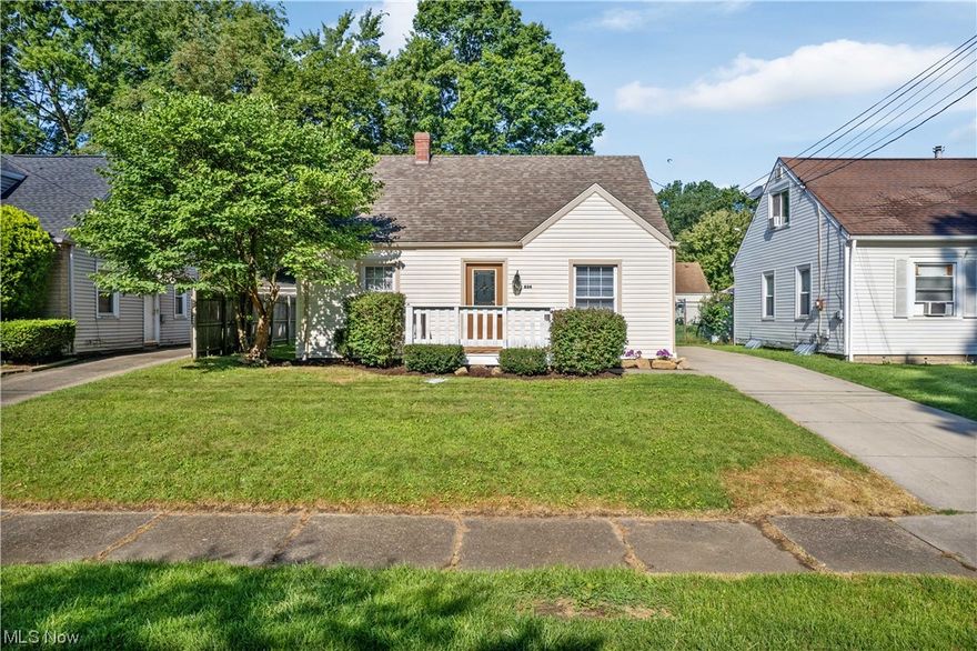 Welcome to this charming bungalow in the heart of Goodyear Heights.  This beautiful home boasts 3 bedrooms and 1 bath and has updates galore.  The gorgeous, fully applianced kitchen and stunning bathroom have been completely remodeled.  The large living room provides ample space for entertaining or cozy TV nights.  The main level also has two nicely sized bedrooms and the entire second level is a huge master bedroom.  There is newer flooring throughout the home.  Don't forget the new roof and newer siding.  This one is move in ready and is waiting for a new owner! Call to schedule a showing today!