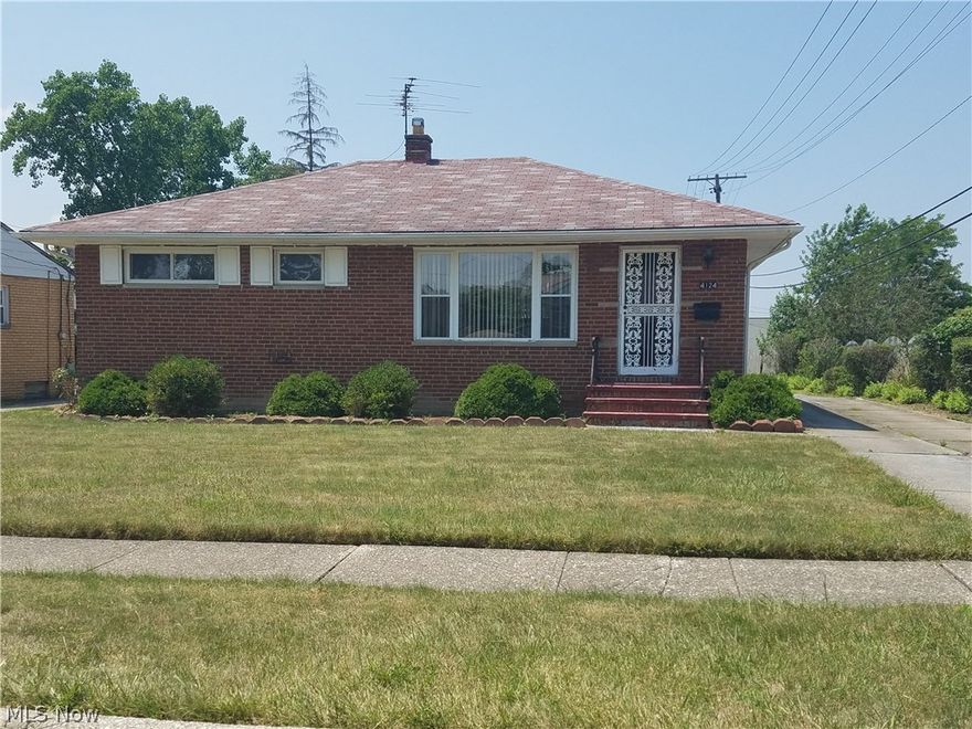 Move in ready long term family cared for and maintained solid brick ranch nestled on a private dead end street in the Lee- Harvard community! This home offers natural hardwood floors, 3 generously sized bedrooms, eat in kitchen, updated vinyl windows, electrical, plumbing, heating and central air conditioning. Large finished basement with half bath and an additional stove for those families who like to entertain in the basement. The exterior features an attached sunporch, spacious 2.5 Car garage and a large fenced in back yard. Come and Call this "Home Sweet Home"