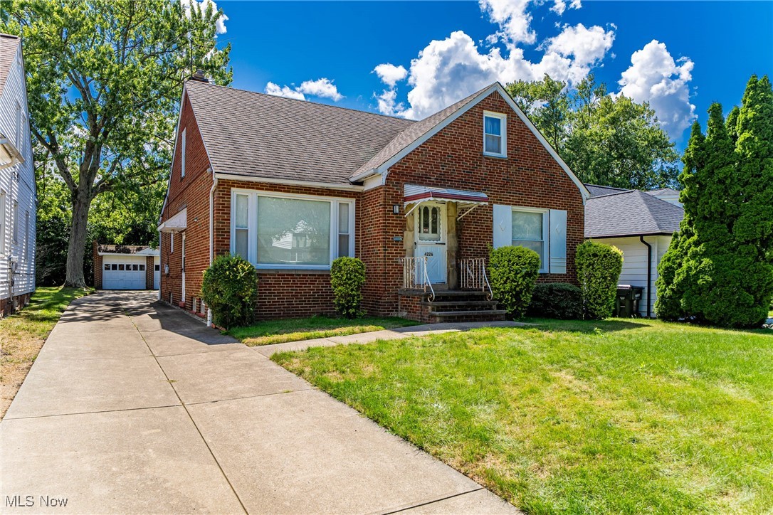 Welcome to this charming South Euclid single-family home offering 3 bedrooms and 2.5 bathrooms. The spacious layout includes a large living room and dining room, an eat-in kitchen with a built-in oven, and a bonus room off the dining room that can serve as a home office, den or additional sitting area. The third-floor bedroom suite provides a private retreat with a full bathroom and walk-in closet. Additional highlights include a two-car garage, newer roof, furnace installed in 2020, and a newer hot water tank. With comfortable living space, key updates, and flexible room options, this home offers plenty of potential for its next owner. All other personal items will be removed prior to closing. Stove in basement will not be moved.