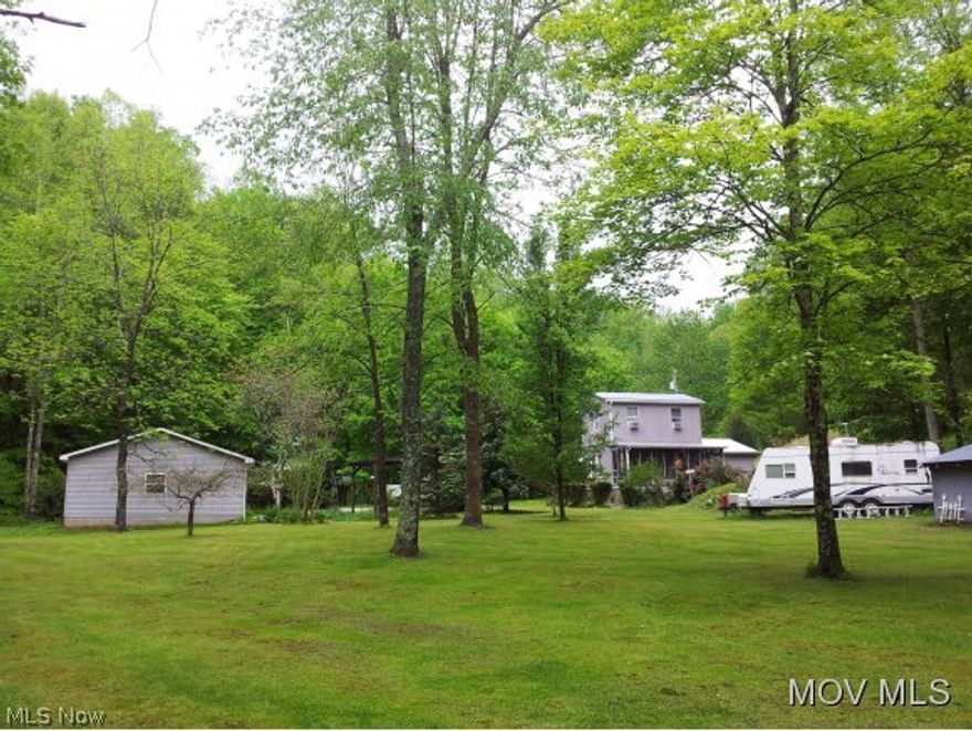 You could live here year around or make it your retreat. Nice 3 or 4 bedroom, 1 bath,a large bedroom with a gas fireplace, eat in kitchen and lots of closet space. A 33 x 14 back deck, 8 x 20 screened in porch, 6 x 21 and 5 x 20 front decks. A 20 kw whole house generator should the power fail and a 24 x 40 garage to park in and seperate storage building and shed. The big plus is free gas APO. Lots of nice woods for hunting.  Elem: Smithville Elementary School  Elem/Bus: Y  JrHigh: Ritchie County Middle School  JrHigh/Bus: Y  High: Ritchie Cty. High  High/Bus: Y  Fire: VOL  Police: CTY  ;SQFT=Fin L1:793, Fin L2:252, Fin Bsmt:0, Fin Above:1045, Fin Total:1045, Unfin Above:0;GAR= Heated, 4 Car Detatched;PRKG= Off Street